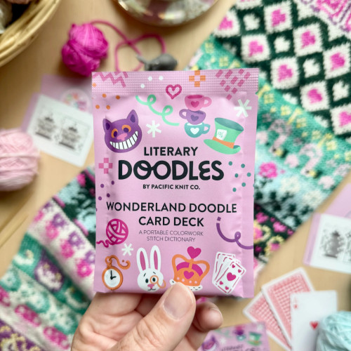 Pacific Knit Co Doodle Card Deck Wonderland (Foil Pack)