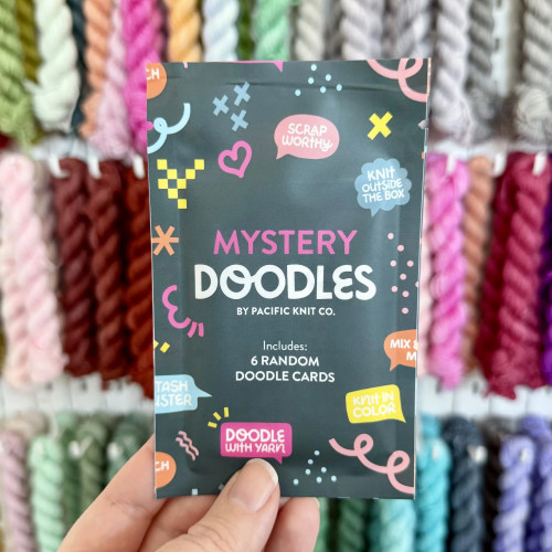 Pacific Knit Co Doodle Card Deck Mystery Pack (6 cards)