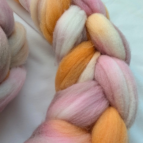 The Ginger Needle Rambouillet Roving (Viceroy)