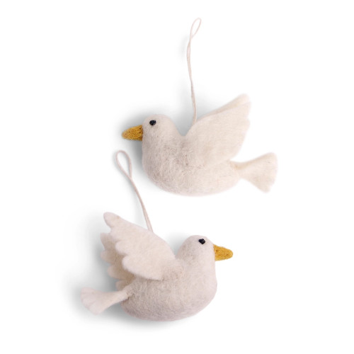 Gry and Sif Ornament Dove of Peace (Set of 2)