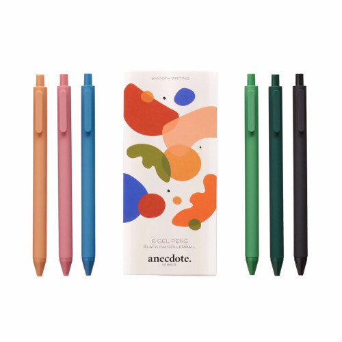 Anecdote Gel Pens (6 pack)
