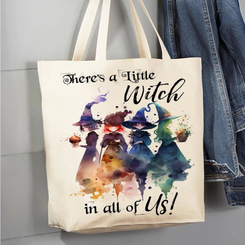 Avery Lane Tote Bag (There's a Little Witch In All of Us)