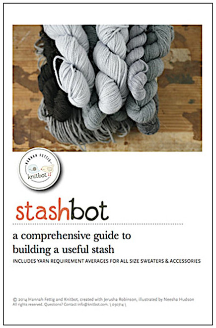 Knitbot Stashbot Yarn Requirement Guide Cover