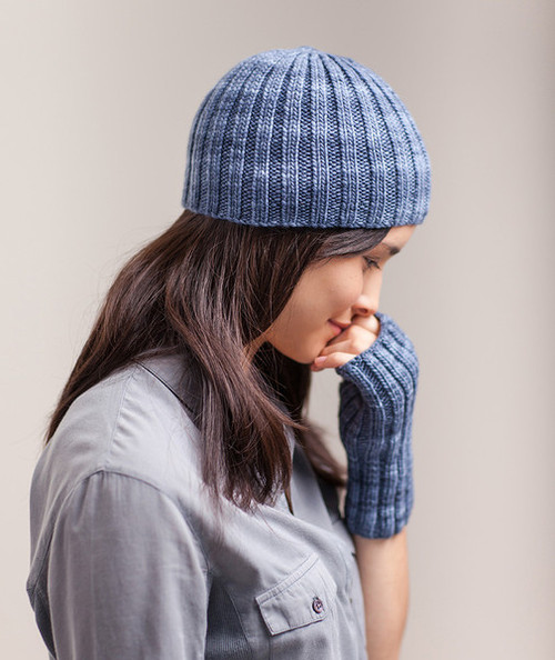 Churchmouse Pattern Classroom: Ribbed Beanie and Handwarmers
