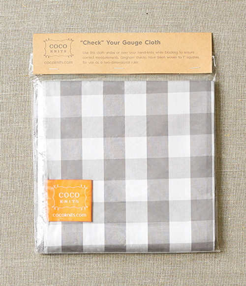 Cocoknits Check Your Gauge Cloth