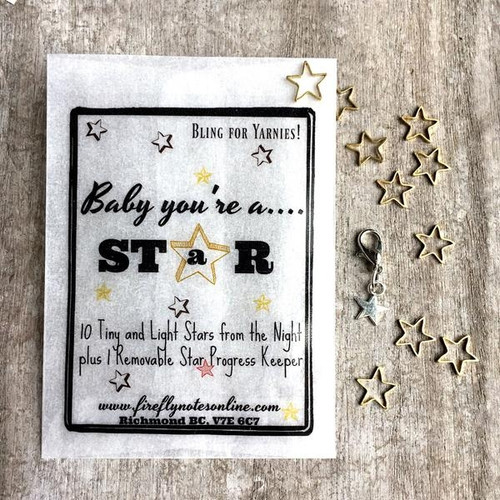 Firefly Notes Stitch Markers Stars