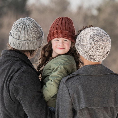 Blue Sky Fibers Pattern Hilltop Family Hat