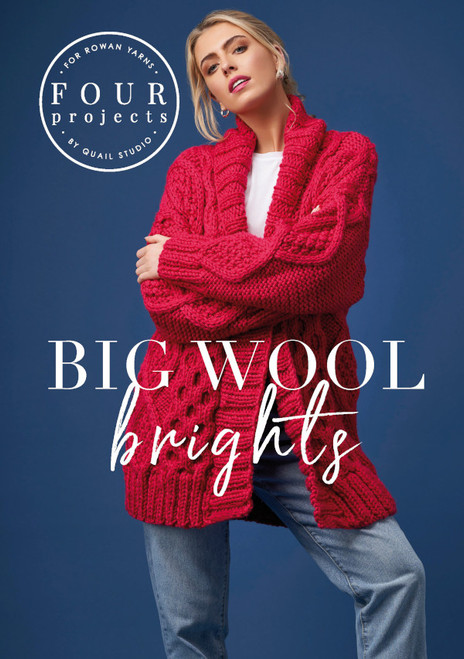 Rowan Book Mode at Rowan 4 Projects Big Wool Brights Cover