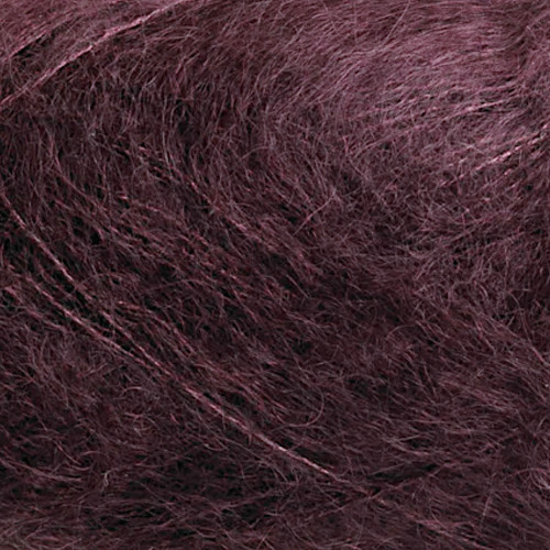 Isager Silk Mohair Yarn 36 Plum