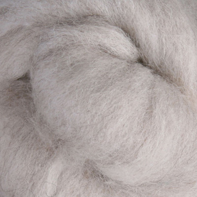 Wool Roving 92 Light Natural