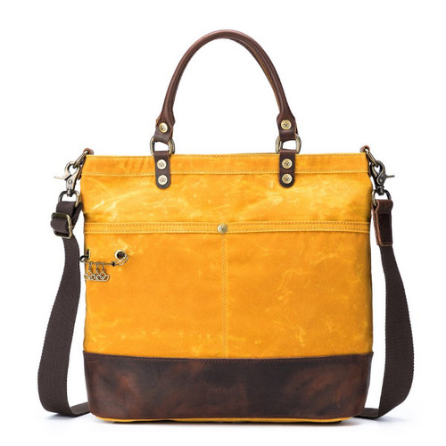 Della Q Maker's Canvas Tote Mustard