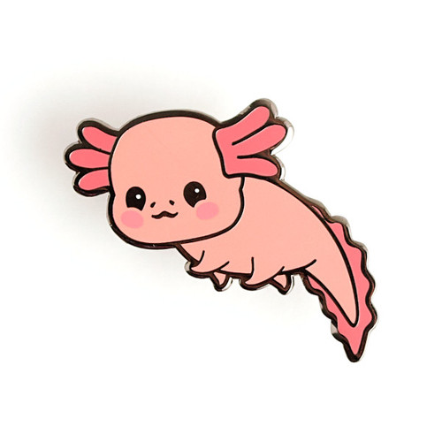 LuxCups Creative Enamel Pin Axolotl