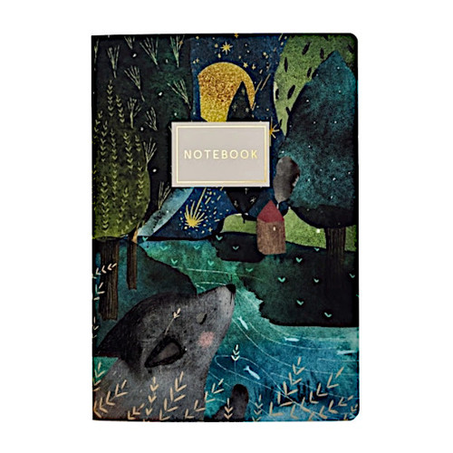 BV Notebook The Wolf Cub and the Moon