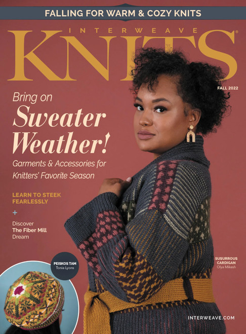 Interweave Knits Magazine Fall 2022 Cover