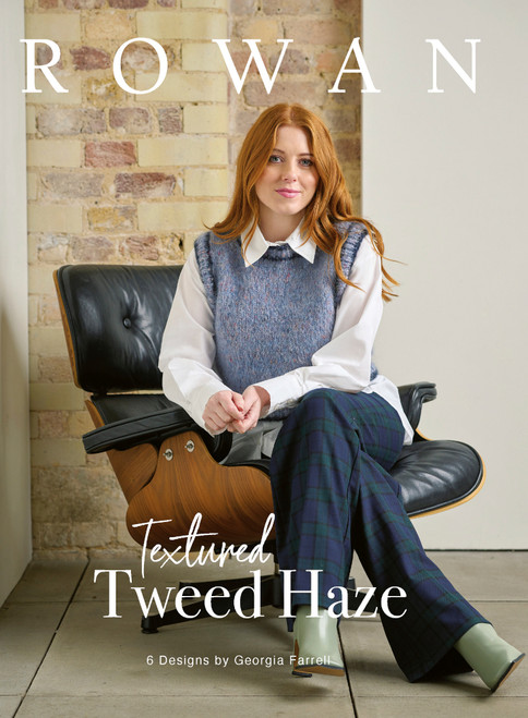 Rowan Book Textured Tweed Haze Cover