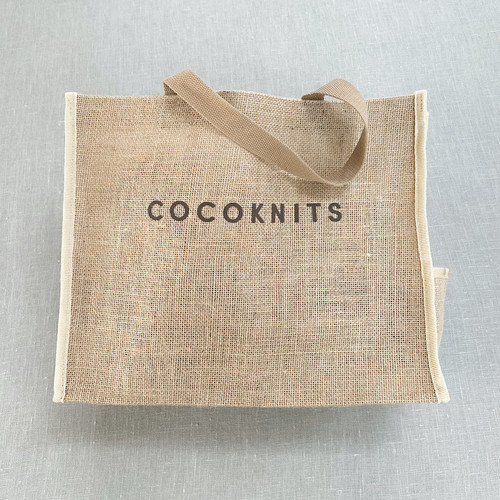 Cocoknits Sweater Care Jute Tote