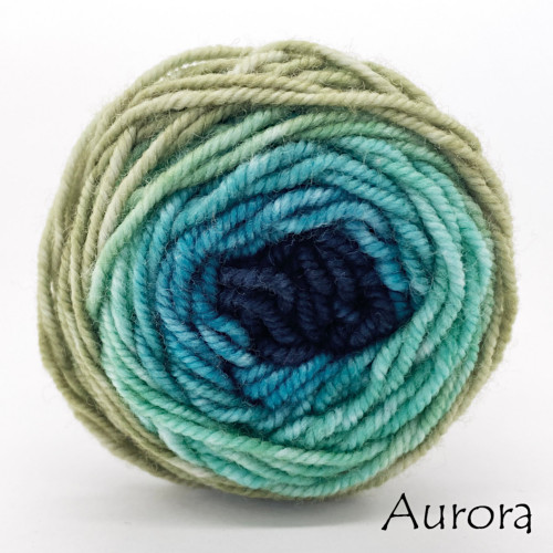 Freia Minikin Superwash Sport Yarn Aurora