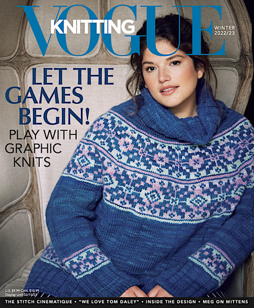 Vogue Knitting Magazine Winter 2022-2023 Cover