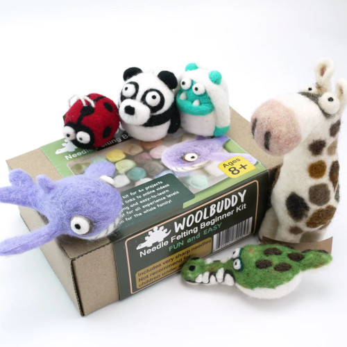 Woolbuddy Needle Felting Beginner Kit