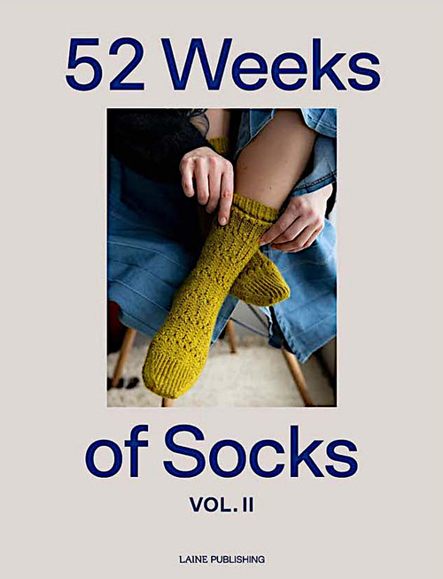 Laine Book 52 Weeks of Socks vol. 2 Cover