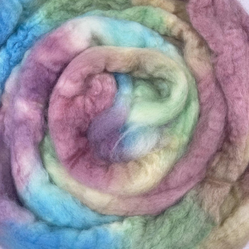 Frabjous Fibers 4 oz BFL Dyed Top 0563 Tourmaline