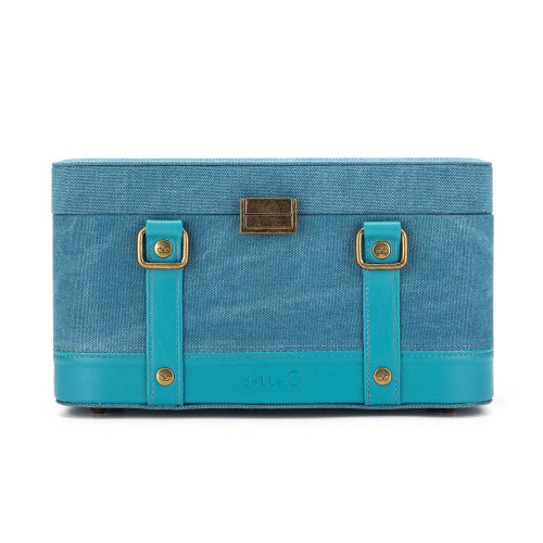 Della Q Maker's Train Case Teal