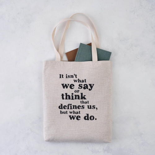 Bookishly Tote It Isn't What We Say or Think