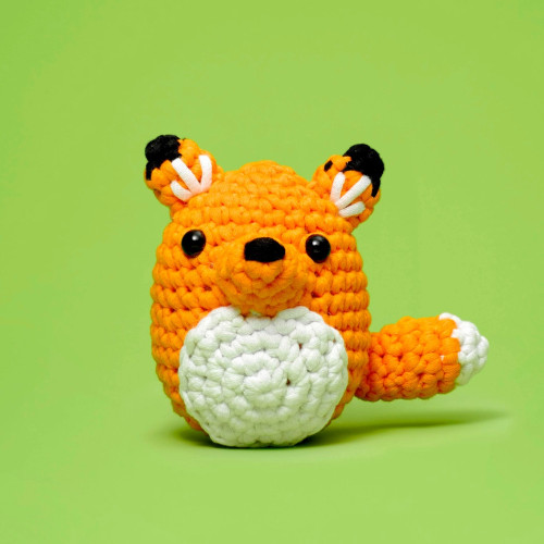 Woobles Beginner Crochet Kit Felix Fox