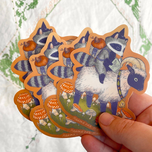 Marika Paz Sticker Little Familiars