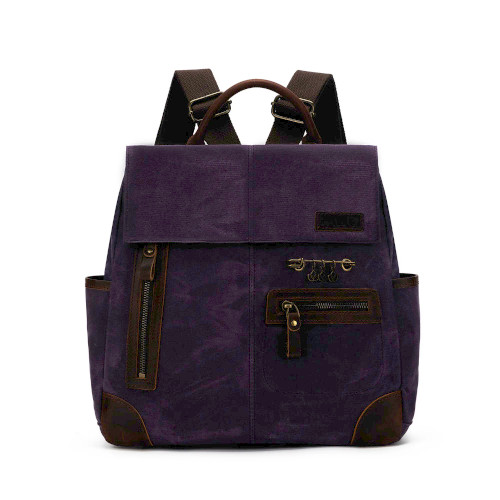 Della Q Maker's Midi Backpack Purple