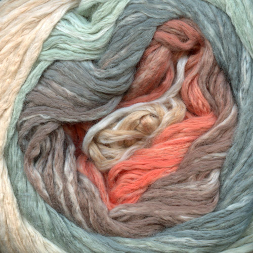 Juniper Moon Farm Cumulus Rainbow Yarn 221 Misty Dawn