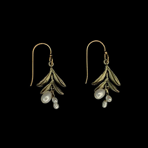 Michael Michaud Earrings Garden Vine Dainty Wire