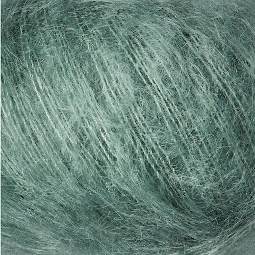 Knitting for Olive Soft Silk Mohair Yarn Dusty Aqua