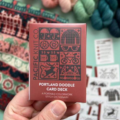 Pacific Knit Co Doodle Card Deck Portland (expansion)