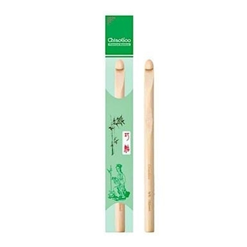 ChiaoGoo Crochet Hook Natural Bamboo Size M (9.00mm)