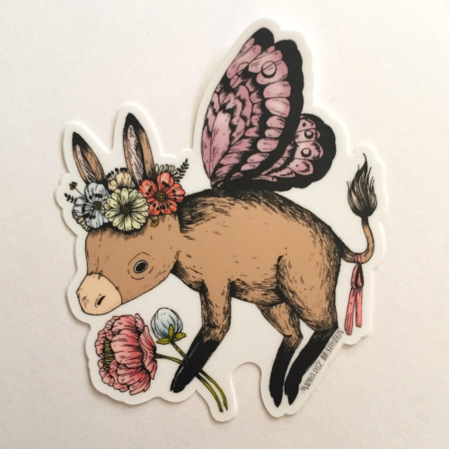 Marika Paz Sticker Donkey Fairy