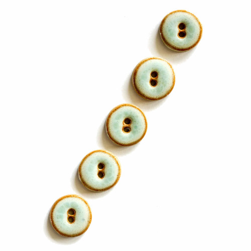 Incomparable Buttons Shiny Turquoise