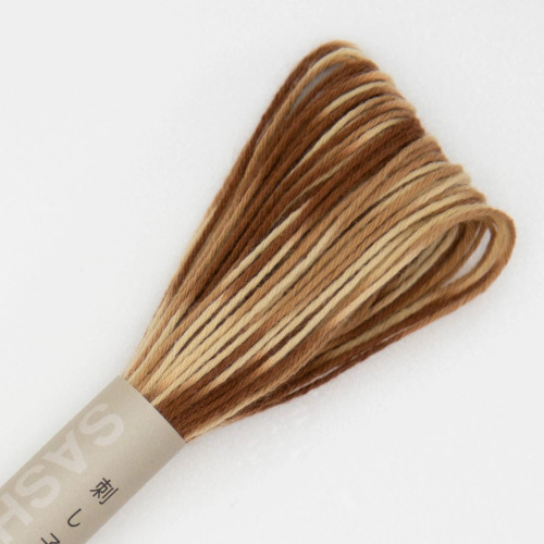 Olympus Sashiko Thread 094 Short-Pitch Browns