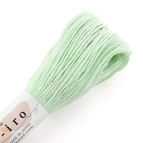 Olympus Sashiko Thread Medium Skein Awai-Iro 003 Mint Cream
