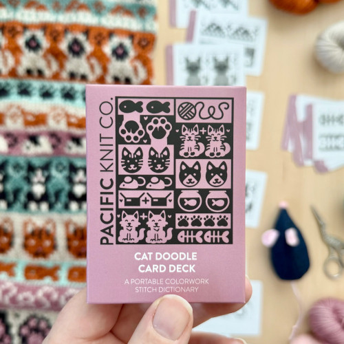 Pacific Knit Co Doodle Card Deck Cat (expansion)
