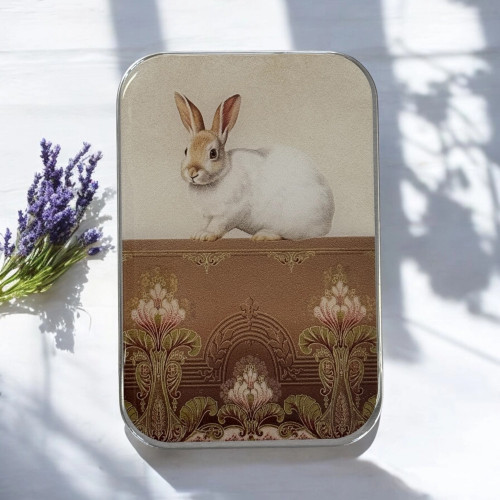 Firefly Notes Tin Large Sweet White Bunny