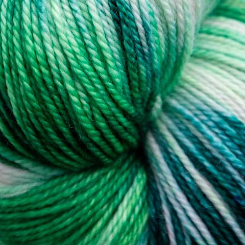 Magpie Fibers Swanky DK Yarn Irish Goodbye