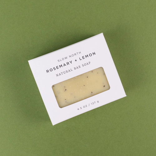 Slow North Natural Bar Soap Rosemary + Lemon