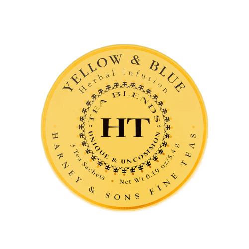 Harney & Sons Tea Tagalong Tin (Yellow & Blue)