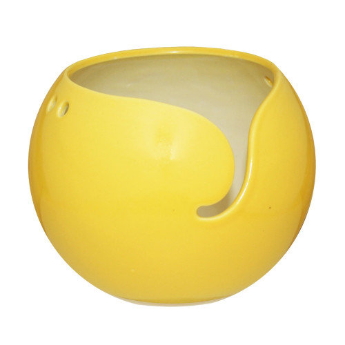 Coppa Collaborative Minimal Ceramic Yarn Bowl Sunflower