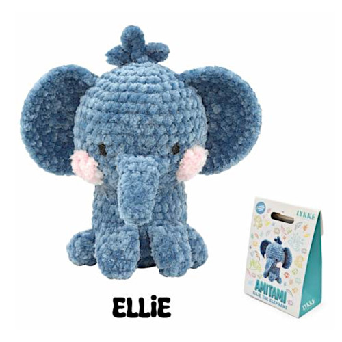 Lykke Amitami Crochet Kit Ellie the Elephant