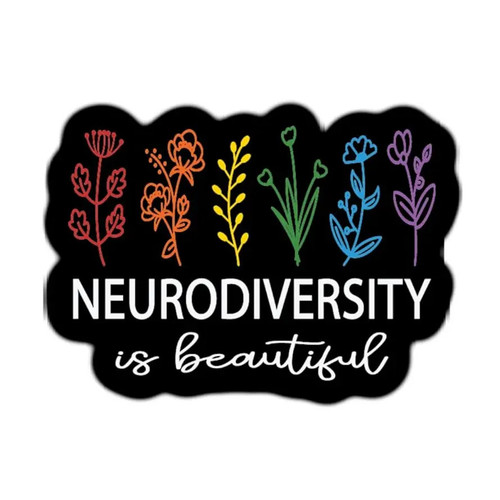 Lyrical River Designs Sticker Neurodiversity is Beautiful