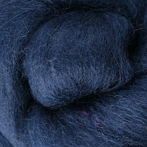 Wool Roving Dyed 41 Indigo