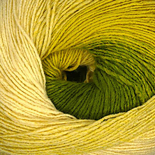 Sirdar Jewelspun Ombre Aran Yarn 0107 Sunlit Green