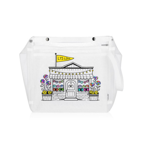 Della Q Oh Snap Sack LYS 2026 Large Square White